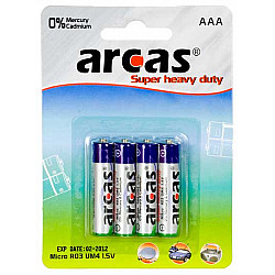 Arcas | AAA/R03 | Super Heavy Duty | 4 pc(s)