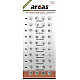 Arcas | AG Set (8xAG1, 8xAG3, 8xAG4,  8xAG13, 4xAG5, 4xAG12) | Alkaline Button Cell | 40 pc(s)