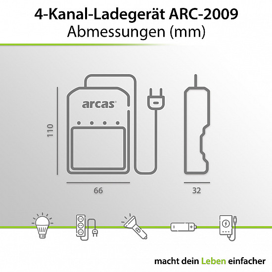 ARCAS CHARGER ARC-2009 | Arcas