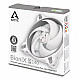 BioniX P140 Grey-White - 140 mm PWM PST gaming fan optimized for static pressure - fan - 14 cm - 195