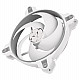 BioniX P140 Grey-White - 140 mm PWM PST gaming fan optimized for static pressure - fan - 14 cm - 195