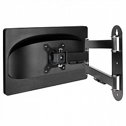 ARCTIC W1C Monitor-Wandhalterung - 13 bis 49 Zoll, 15° Neigung, 360° Rotation, 180° Drehgelenk, Kabelmanagement