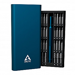 ARCTIC Precision screwdriver with bits 62 parts