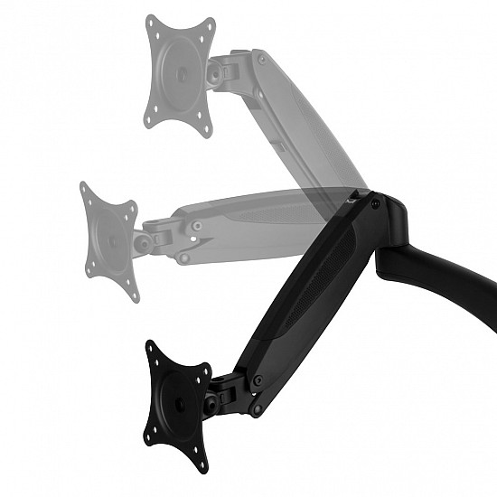 Z2-3D monitor arm - table mount for up to 34 inches - USB 3.2 Gen1 hub