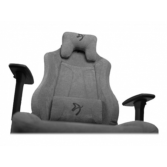 Arozzi Fabric Upholstery Gaming chair Vernazza Soft Fabric Ash
