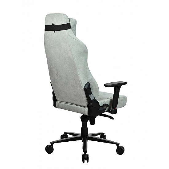 Arozzi Frame material: Metal; Wheel base: Aluminium; Upholstery: Soft Fabric Arozzi Gaming Chair Vernazza SoftFabric Pearl Green