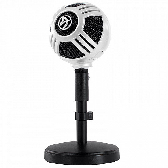 Arozzi Sfera Black, White Table microphone