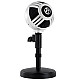 Arozzi Sfera Black, White Table microphone