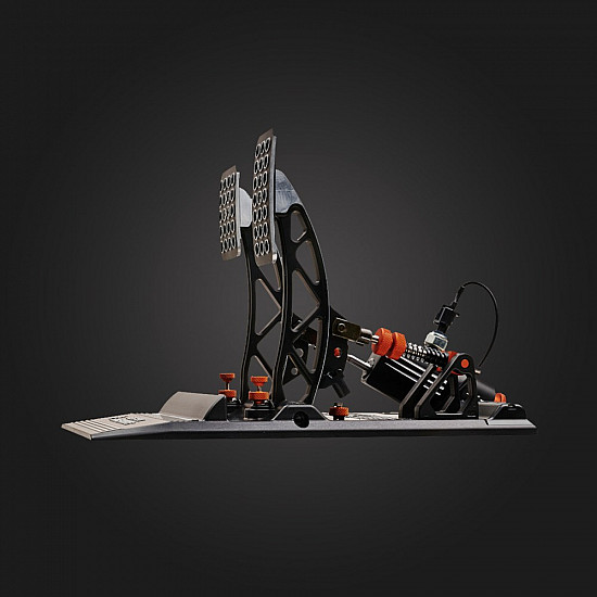 Asetek 40-010-0000001 Gaming Controller Black, Orange, White USB Pedals PC