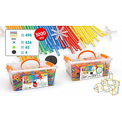Askato Blocks - Little Straws 1000 pcs