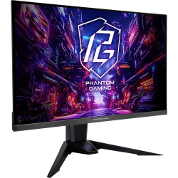 27 ASROCK PHANTOM GAMING PGO27QFS OLED QUAD HD 240HZ DISPLAY (BLACK)