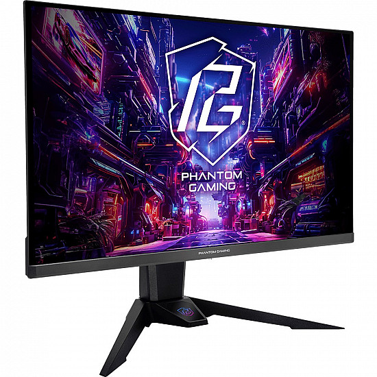 27 ASROCK PHANTOM GAMING PGO27QFS OLED QUAD HD 240HZ DISPLAY (BLACK)