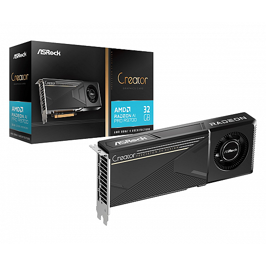 AI PRO R9700 AsRock Creator CT 32GB Blower