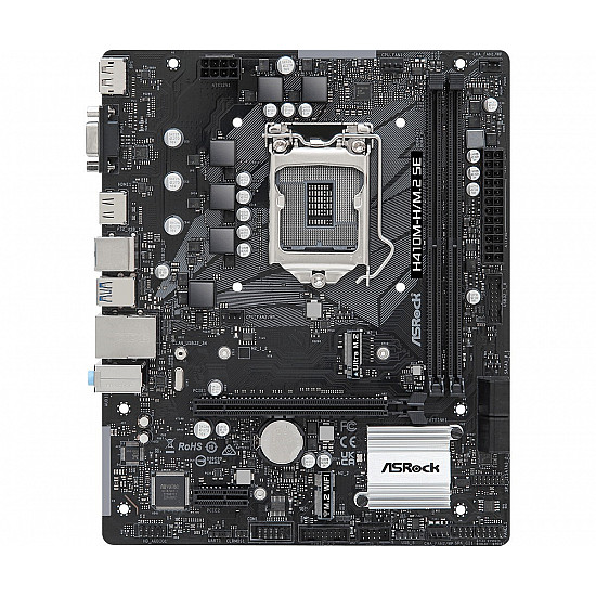 ASRock H410M-H/M.2 SE Micro ATX LGA1200 sokkel Intel H370