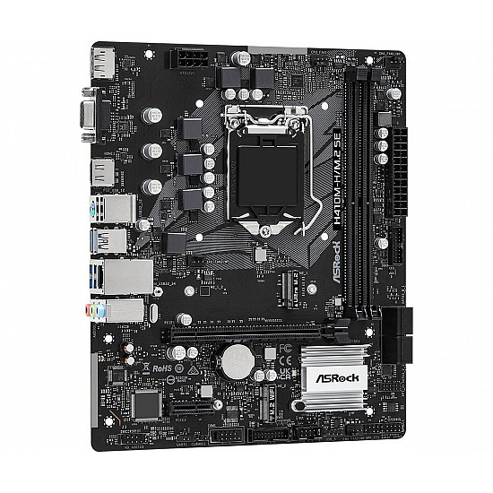 ASRock H410M-H/M.2 SE Micro ATX LGA1200 sokkel Intel H370