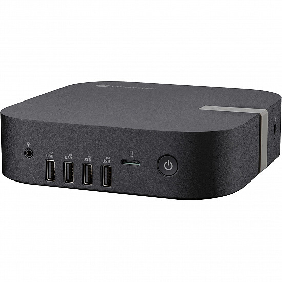 ASUS Chromebox 5a S3006UNA - Mini-PC - 1 x Core i3 i3-1315U / 1.2 GHz - RAM 8 GB - SSD 128 GB - NVMe - UHD Graphics - Wi-Fi 6E, Bluetooth 5.3, 1GbE - WLAN: 802.11a/b/g/n/ac/ax (Wi-Fi 6E)