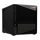 NAS Asustor AS3304T v2; Tower; 4x (3.5 SATA HDD/ 2.5 SSD); Realtek RTD1619B, 2GB DDR4, 1x 2.5GbE, 3x USB 3.2