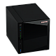 NAS Asustor AS3304T v2; Tower; 4x (3.5 SATA HDD/ 2.5 SSD); Realtek RTD1619B, 2GB DDR4, 1x 2.5GbE, 3x USB 3.2