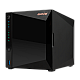 NAS Asustor AS3304T v2; Tower; 4x (3.5 SATA HDD/ 2.5 SSD); Realtek RTD1619B, 2GB DDR4, 1x 2.5GbE, 3x USB 3.2