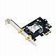 Asus WiFi 7 PCI-E Adapter with 2 external antennas PCE-BE6500 802.11be Mesh Support No MU-MiMO No No mobile broadband