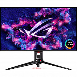 LCD Monitor ASUS PG32UCDM 31.5 Panel OLED 3840x2160 16:9 240Hz Matte 0.03 ms Swivel Height adjustable Tilt Color Black 90LM09T0-B01370