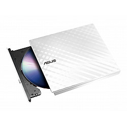 Asus SDRW-08D2S-U Lite Interface USB 2.0 DVD±RW CD read speed 24 x CD write speed 24 x White Desktop/Notebook