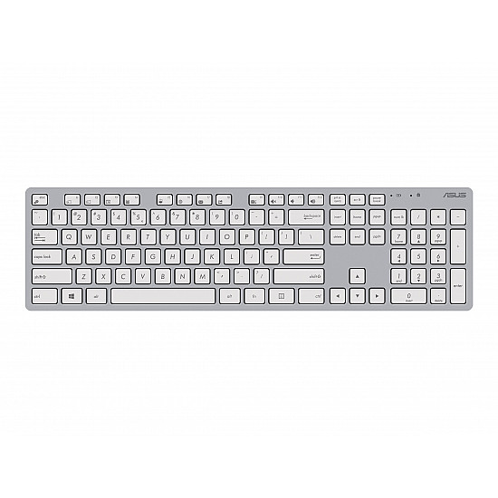Asus W5000 Grey Keyboard and Mouse Set Wireless Mouse included EN Grey 460 g