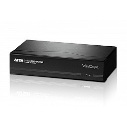 4-port VGA splitter 450 MHz , VGA, 4x VGA, 2048 x 1536 pixels, black, metal, QXGA