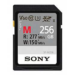 Atminties kortelė Sony SDXC Professional 256GB Class 10 UHS-II Sony SF-M Series UHS-II SDXC Memory Card SFG2M 256 GB SDXC Flash memory class 10