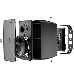 AUDAC Ares5A 2-way Black Wired 40 W