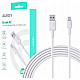 AUKEY CB-NAC1 White Nyl on cable USB C - USB A