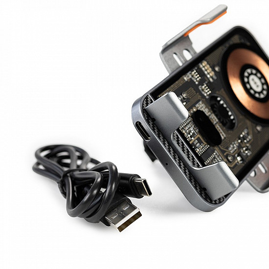 Auto car holder with wireless charging 15W