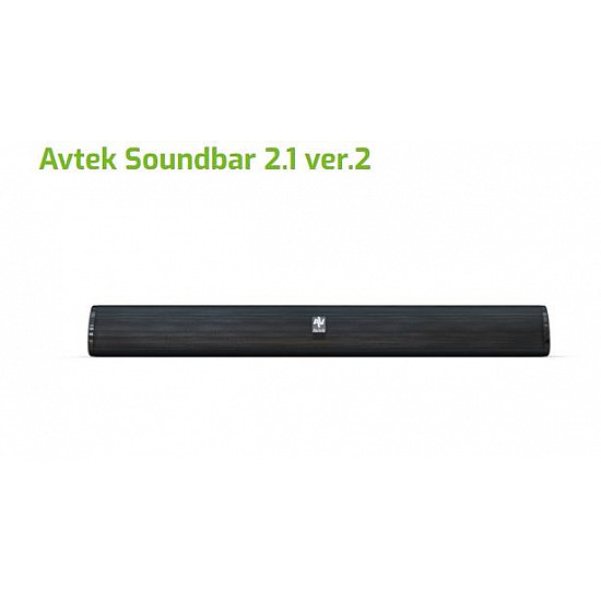 AVTEK Speaker Soundbar 2.1 ver.2, bass-reflex, HDMI (ARC)