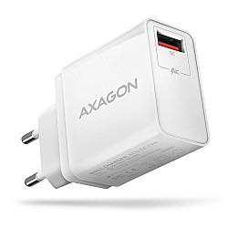 ACU-QC19W Charger, 1x QC3.0/AFC/FCP/SMART, 19W - white