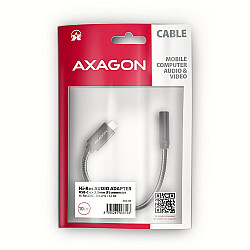 AXAGON ADA-HC USB-C - 3.5mm (F) connector, Hi-Res DAC, Audio Adapter 32bit 384kHz