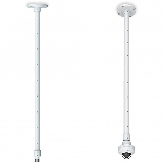 01189-001, Ceiling mounting base, indoor, white, M20-M30-M31, P32-P33-Q35, M10-M11-M50-P13-P14