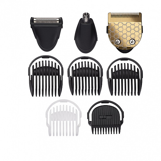 BaByliss 8-in-1 Titanium Silver, Black Nickel-Metal Hydride (NiMH)