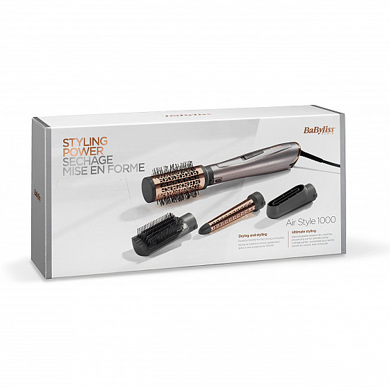 BaByliss Air Style 1000 Hair styling kit Warm Black, Copper, Palladium 1000 W 98.4 (2.5 m)
