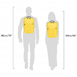 Backpack COMMUTER for a 13-16 inch notebook, lime