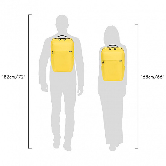 Backpack COMMUTER for a 13-16 inch notebook, lime