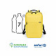 Backpack COMMUTER for a 13-16 inch notebook, lime