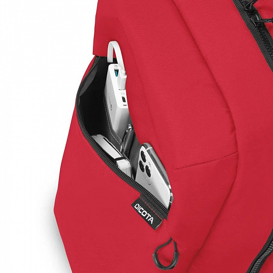 Backpack COMMUTER for a 13-16 inch notebook, red