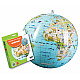 Ball Caly Globe 30 cm - Animals