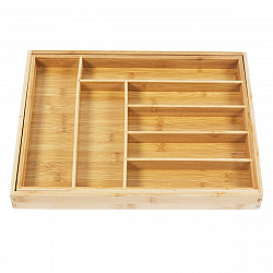 Bamboo Cutlery Drawer Organiser GB379
