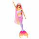 Barbie A Touch of Magic “Malibu” Mermaid Doll with Color Change Feature, Pet Dolphin and Accessories