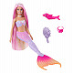 Barbie A Touch of Magic “Malibu” Mermaid Doll with Color Change Feature, Pet Dolphin and Accessories