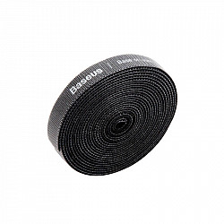 Baseus Rainbow Circle hook and loop Straps - Velcro tape Velcro cable organizer 3m black (ACMGT-F01)