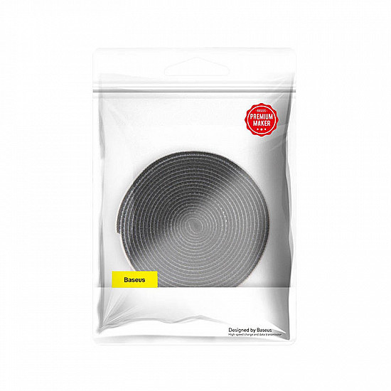 Baseus Rainbow Circle hook and loop Straps - Velcro tape Velcro cable organizer 3m black (ACMGT-F01)