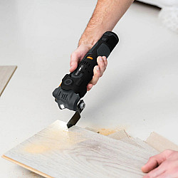 Batavia B.V. 12V Cordless Anti-Vibration Multitool - Fixxpack 2.0 Set (incl. 2.0Ah battery and USB-C charging cable)