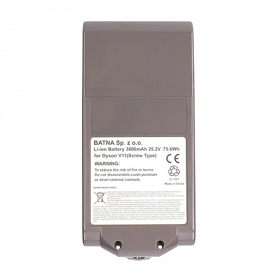 Battery Dyson for vacuum V11 Screw 25.2V 3000mAh